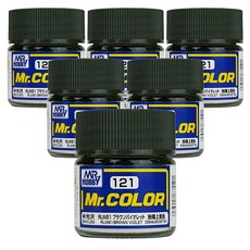 프라모델도료 GSI C-121 6p, 121 RLM81 브라운바이올렛 반광, 10ml, 1개