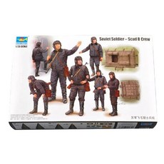 塑膠模型 TRUMPETER TRU00434 1/35蘇聯士兵Scud B組, 1個