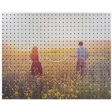 민들레커플 인테리어 타공판 Gray 600 x 500mm, 1개, 혼합색상