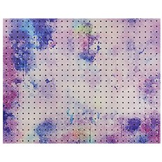 Anbequmu室內裝飾打孔板水彩顏料A 灰色, 1個