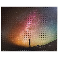 Anbicomer室內裝飾打孔板 銀河 灰色, 1個