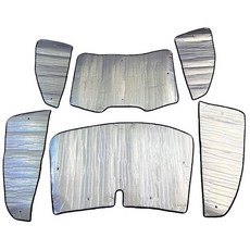 ZHEYANG 福斯 PASSAT 2007年-2010年 專用 遮陽簾 全套, 1套, 混合色