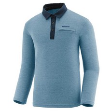 MOUNTIA 男款長袖POLO衫