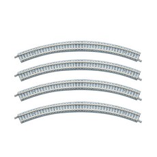 TOMIX 曲線PC導軌C280-45-PC(F) 4p TMX1191, 混色