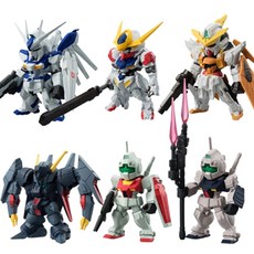 BANDAI 萬代 機動戰士鋼彈模型 6入, 1套