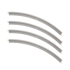 TOMIX TOMIX彎曲軌道 C391-45(F) 4入 TMX1858, 混色