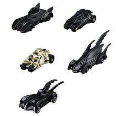 KAIYODO 蝙蝠俠蝙蝠車後衛汽車 5 人偶, 1套