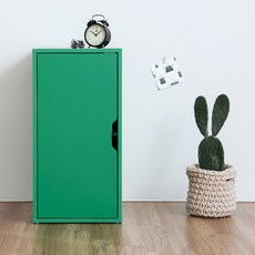 마켓비 OLAF 캐비넷 KS1014ST, 그린