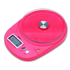 Offel 3kg大容量廚房秤, 粉紅色裸色 (OF-3006A)