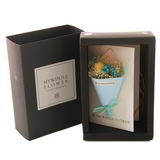 RIVER-GREEN 乾燥花束, 藍色