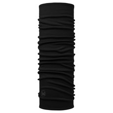 西班牙 BUFF 多用途美麗諾羊毛保暖圍脖, 純黑色