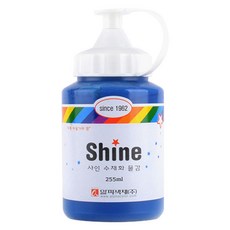 알파색채 샤인수채화물감 26 진한 하늘 CeruleanBlue, 255ml, 1색