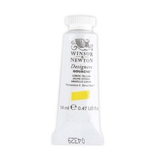 윈저앤뉴튼 디자이너스 과슈 S1 345 LemonYellow, 14ml, 1색