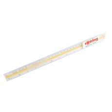 로트링 삼각스케일 DIN RO802019 30cm, 혼합 색상, 1개