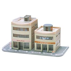 TOMIX圓形建築物組合 米色 TMX4049, 1套