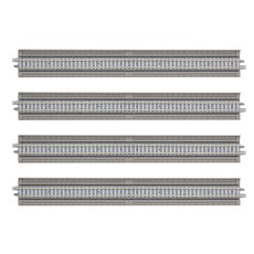 TOMIX高架直線PC軌道交通工具模型材料 HS280-PC F 4入, 混色