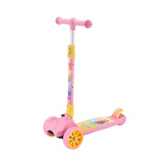 키즈앤파파 킥보드 키즈 스쿠터 플러스, PINK, 1개