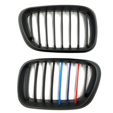 YUCEHNG BMW E53 00-03년형 M edition 프론트그릴 무광블랙, 1세트