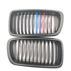 YUCEHNG BMW 7 시리즈 E38 99-01년형 M edition 프론트그릴 무광블랙, 1세트