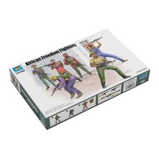 塑膠模型 TRUMPETER TRU00438 1/35非洲自由戰士, 1套