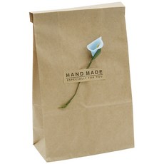 DONNA&DECO 牛皮紙信封小號 36p + Mini Cara Flower Deco 36p 藍色 + 方形手工貼紙 36p, 1套