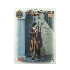 ICM 1:16梵蒂岡瑞士衛兵 ICM0042 塑膠模型步兵, 1個
