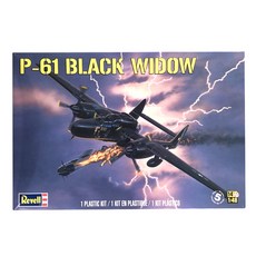 Revell Revell 1:48 P-61 Black Widow RVU0031塑膠模型戰鬥機, 1個