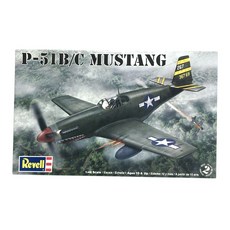 Revell 1:48 P-51B/C Mustang RVU0017 프라모델 전투기, 1개