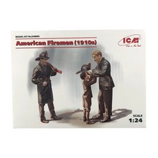 ICM 1:24美國消防員1910s ICM0049塑膠模型步兵, 1個