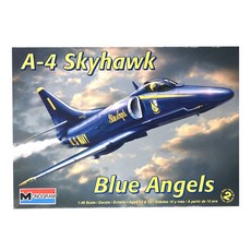 Revell Revell 1:48 A-4 Skyhawk Blue Angels RVU0021 塑膠模型戰鬥機, 1個