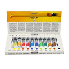 pebeo 水彩水果顏料套組 T7, 20毫升, 12 種顏色