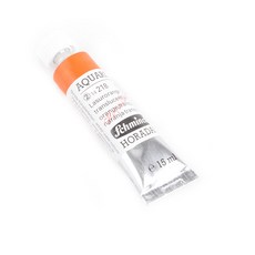 Schmincke 史明克貓頭鷹 Horadam 水彩顏料 單色 S2 218 透明橘, 15ml, 1色