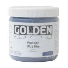 Golden 高登 壓克力顏料 S4 1460 PrussianBlueHue, 473ml, 1色