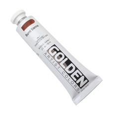 Golden 高登 壓克力顏料 單色 S1 1020 赭褐色, 59ml, 1色