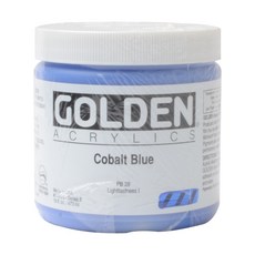 Golden 高登 壓克力顏料 S8 1140 CobaltBlue, 473ml, 1色