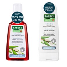 RAUSCH 護理洗髮精 200ml+護髮素 200ml, 1套