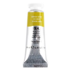 WINSOR&NEWTON 溫莎牛頓 Artists水彩顏料 S2 Green Gold, 14ml, 1色