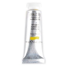WINSOR&NEWTON 溫莎牛頓 Artists水彩顏料 S4 Aureolin, 14ml, 1色
