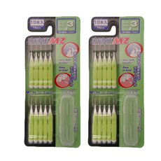 DENT-MZ 치간 칫솔 사이즈 3 S 최소 통과 지름1.0mm, 10개입, 2개