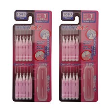 DENT-MZ 치간 칫솔 사이즈１SSS 최소 통과 지름0.7mm, 10개입, 2개