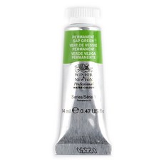 WINSOR&NEWTON 溫莎牛頓 Artists水彩顏料 S1 Permanent Sap Green, 14ml, 1色