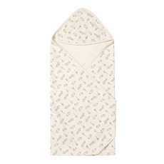 withorganic 童款印花包巾