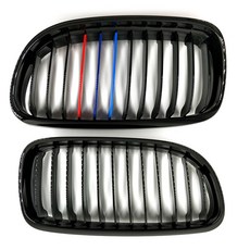 YUCEHNG BMW 3 시리즈 E90 E91 09-11년형 M edition 프론트그릴 유광블랙, 1세트