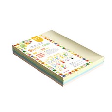 종이문화 스타일리쉬 시즌칼라 색지 혼합 265 SN-Popular Tone Shallow 80g, B5, 210매