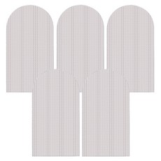 aryko PEVA 鬆餅修身aryko 防水服裝防塵罩 60 x 110cm M 灰色, 1件, 5個