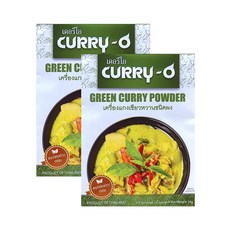 커리오 그린커리맛 파우더, 24g, 2개