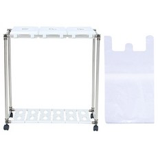 LIVING HAPPY Cling 白色分離箱 3p + 信封 100p, 銀色+白色, 1套