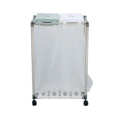 LIVING HAPPY Cling 回收箱 2p + 信封 100p, 銀色+開心果+白色, 1套