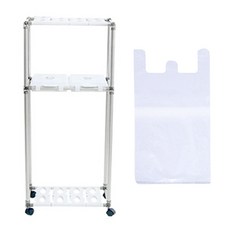 LIVING HAPPY Cling 白色分離箱 2p 2 箱 + 100p 信封, 1套, 銀色+白色