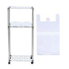 LIVING HAPPY Cling White Swing 分離箱 2p 2 箱 + 100p 信封, 銀色+白色, 1組